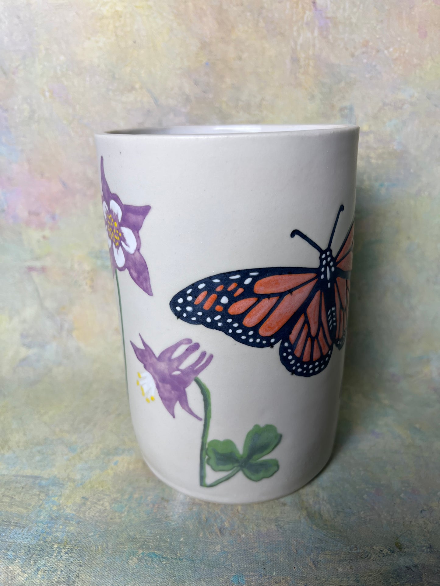 Pollinator Flower Crock