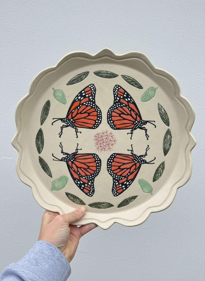 Pickup Only: Monarch Platter