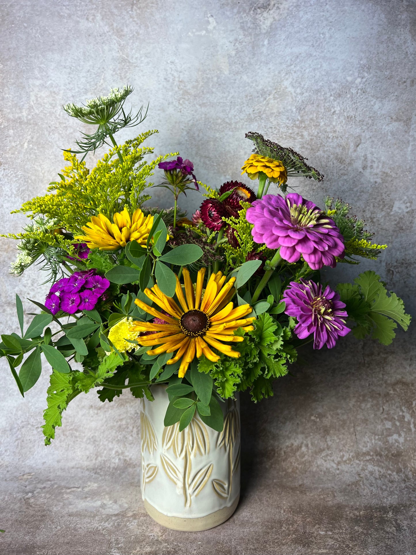 Large Crock Arrangement