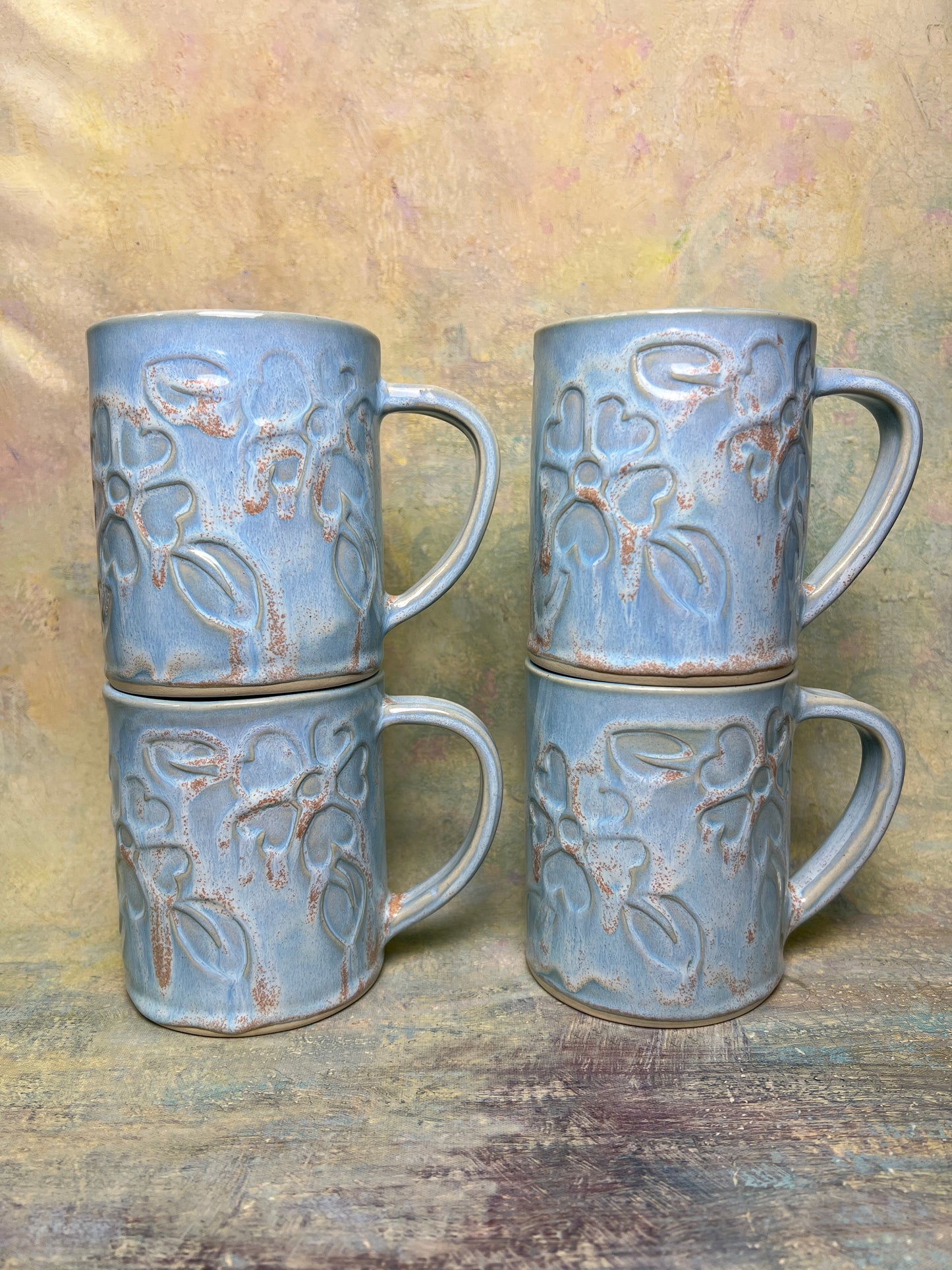 Love-in-Bloom Mugs