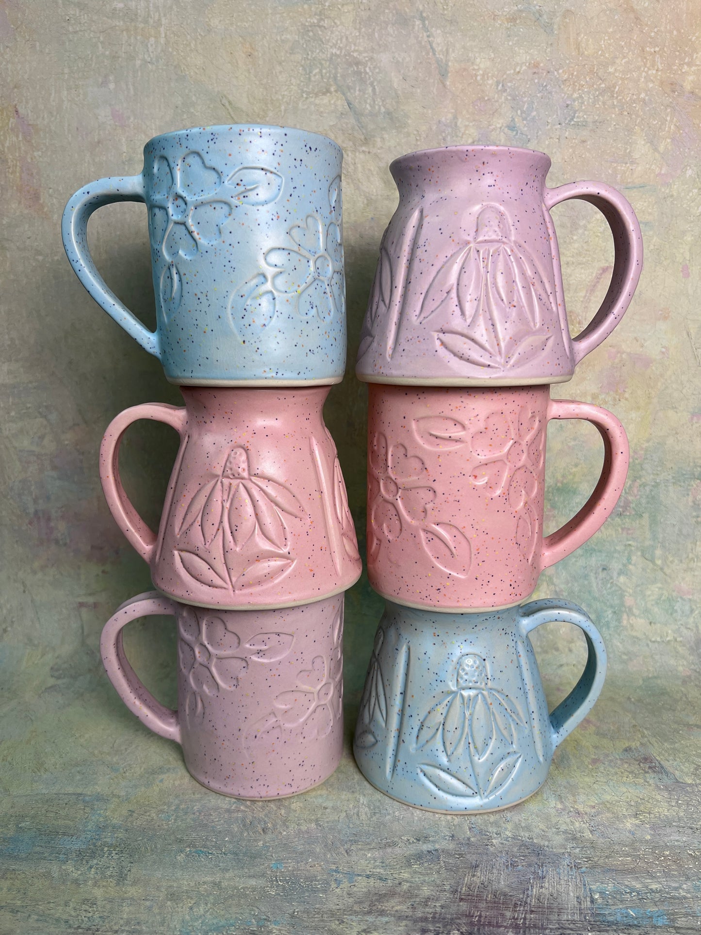 Mix & Match Speckled Mugs
