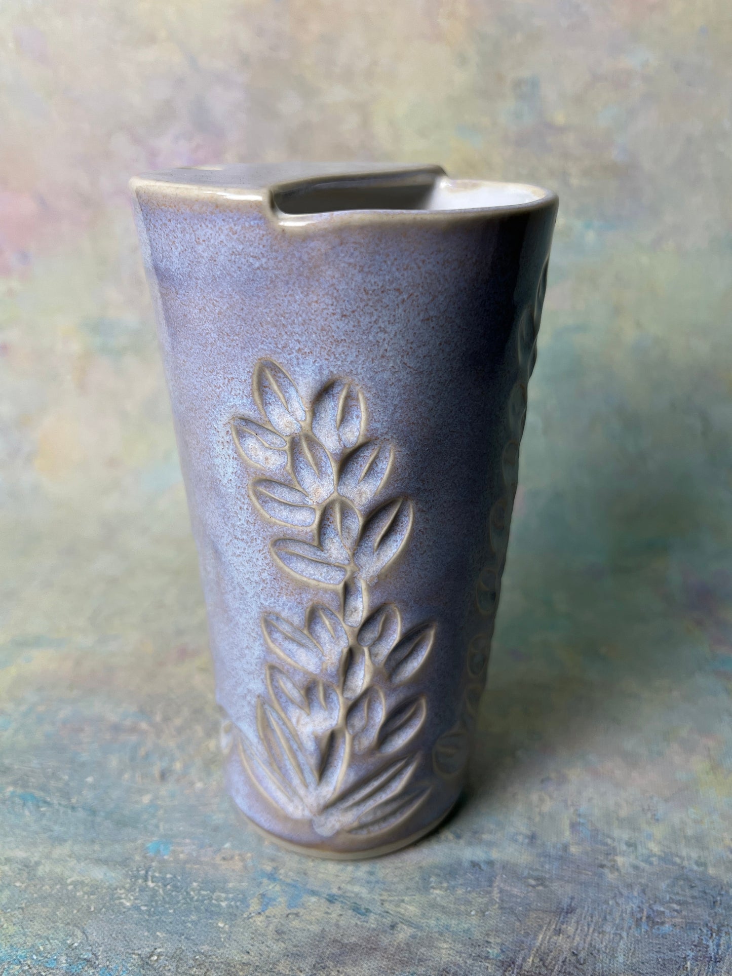 Carved Travel Mug