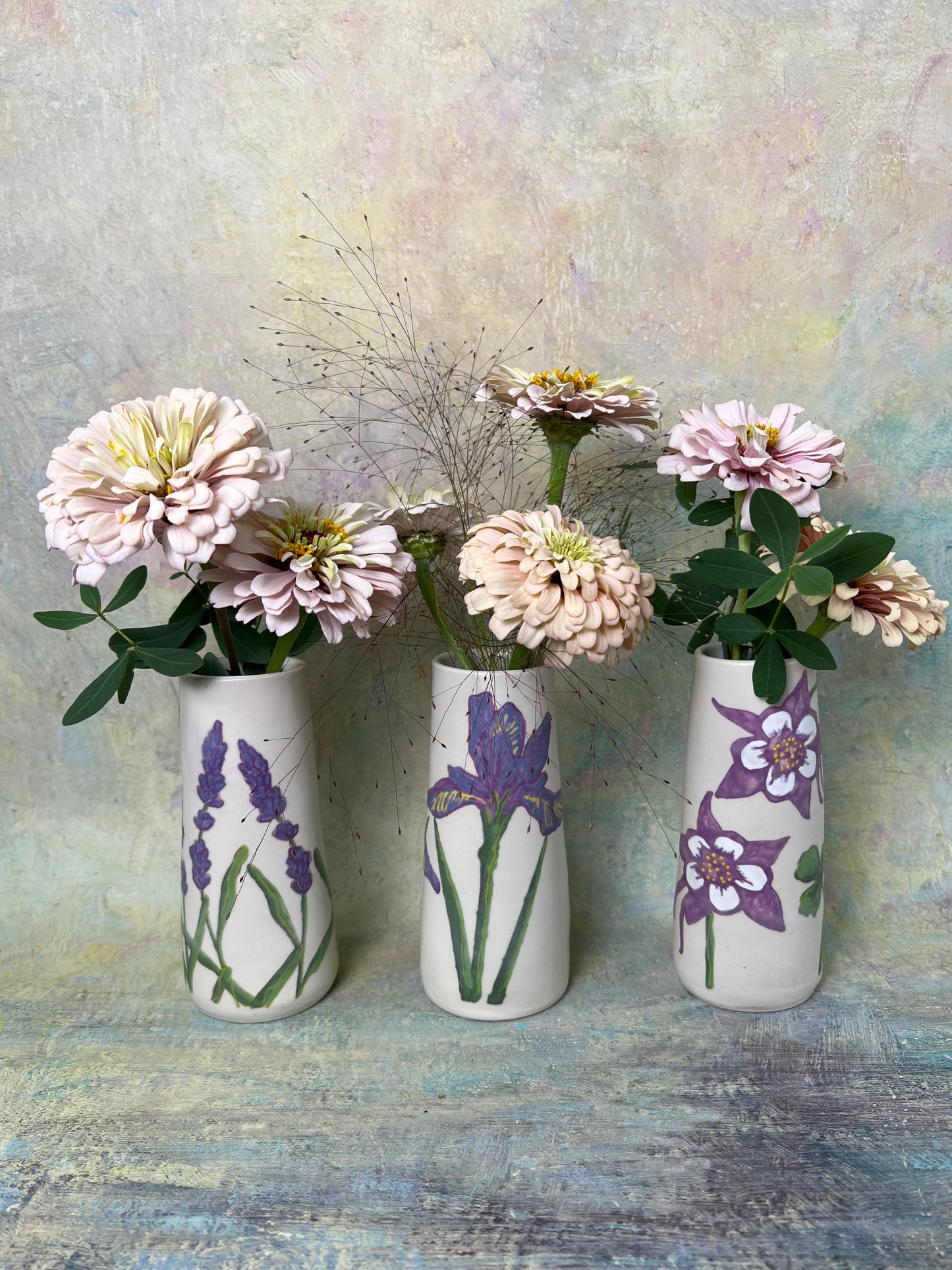 Garden Blooms Bud Vase