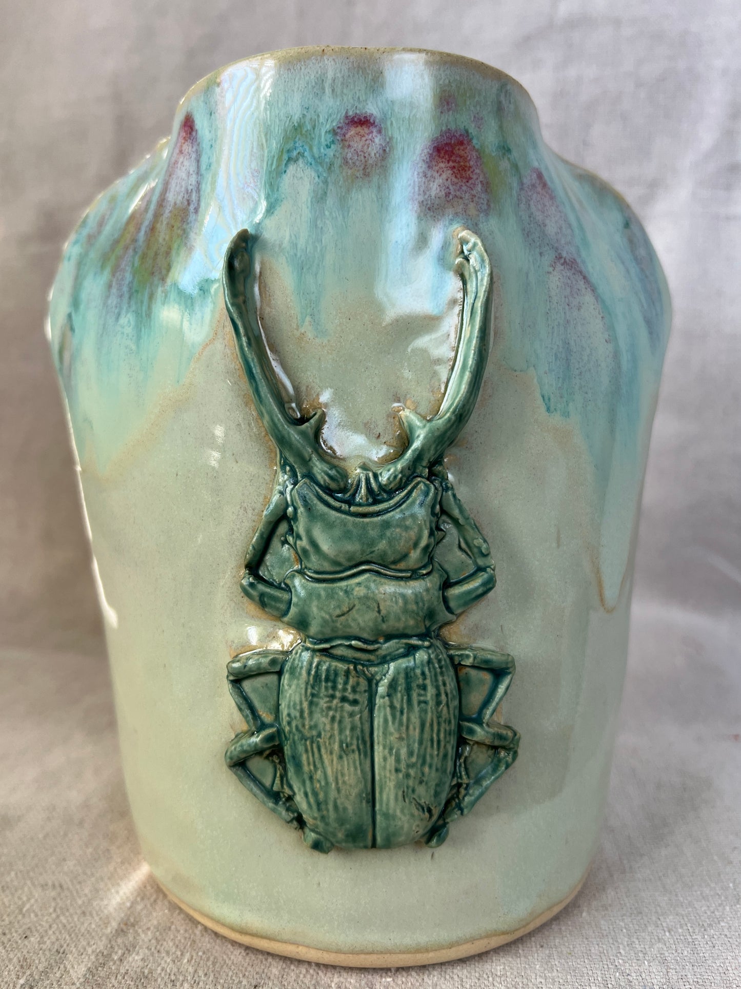 Big Ol' Beetle Vase