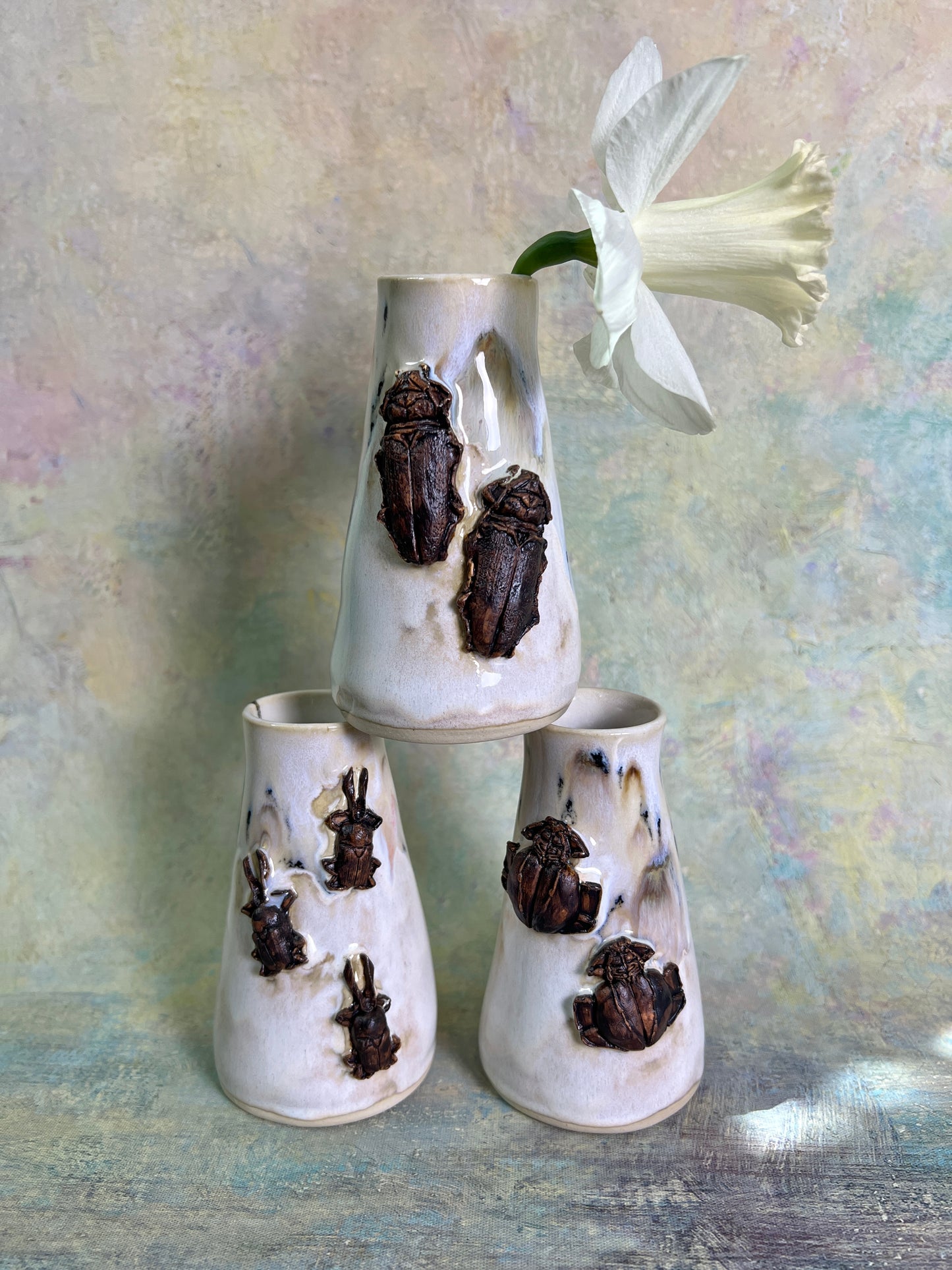 Love Bug Bud Vase