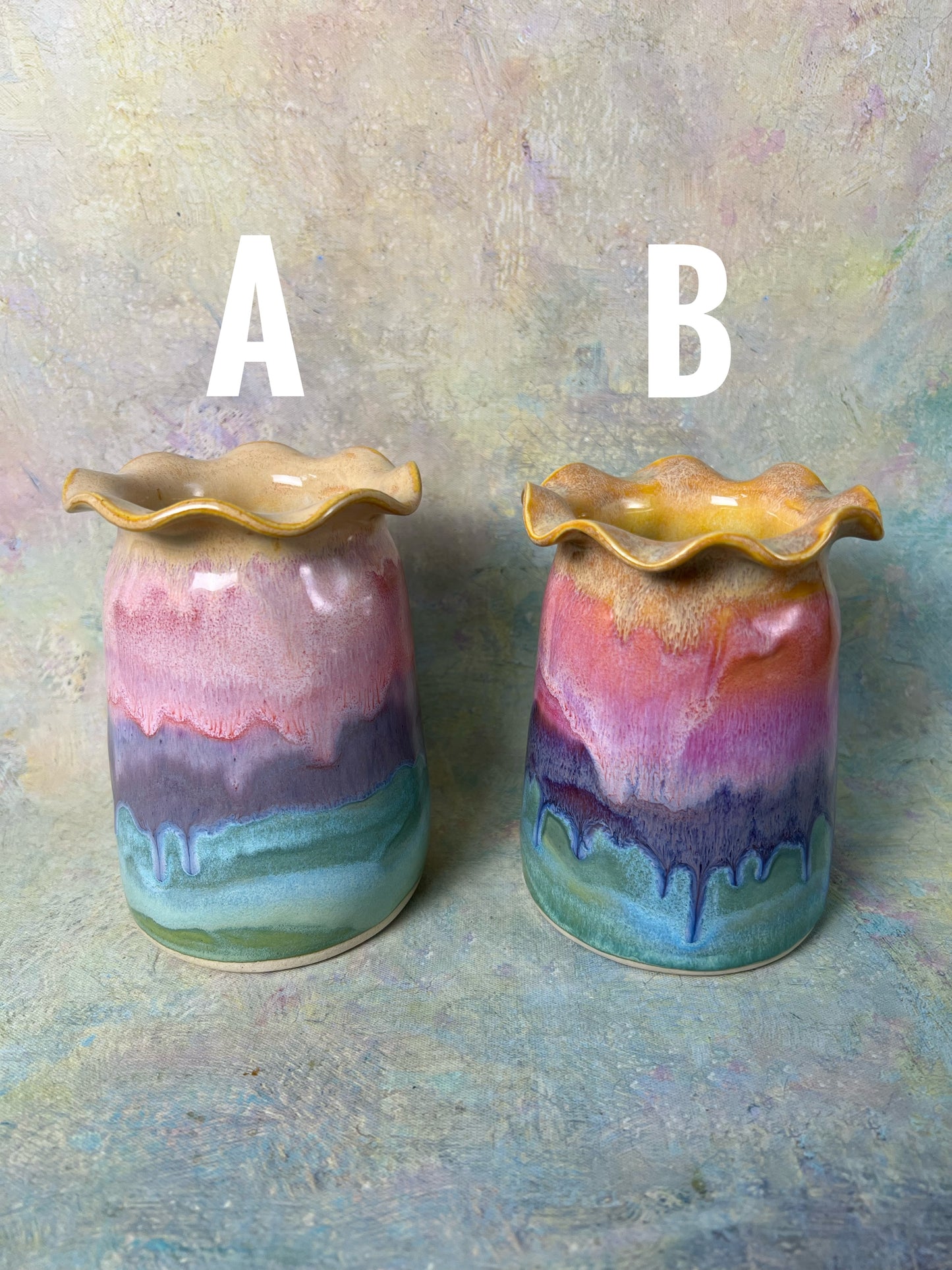 Ruffle Vase