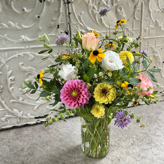 Mason Jar Arrangement