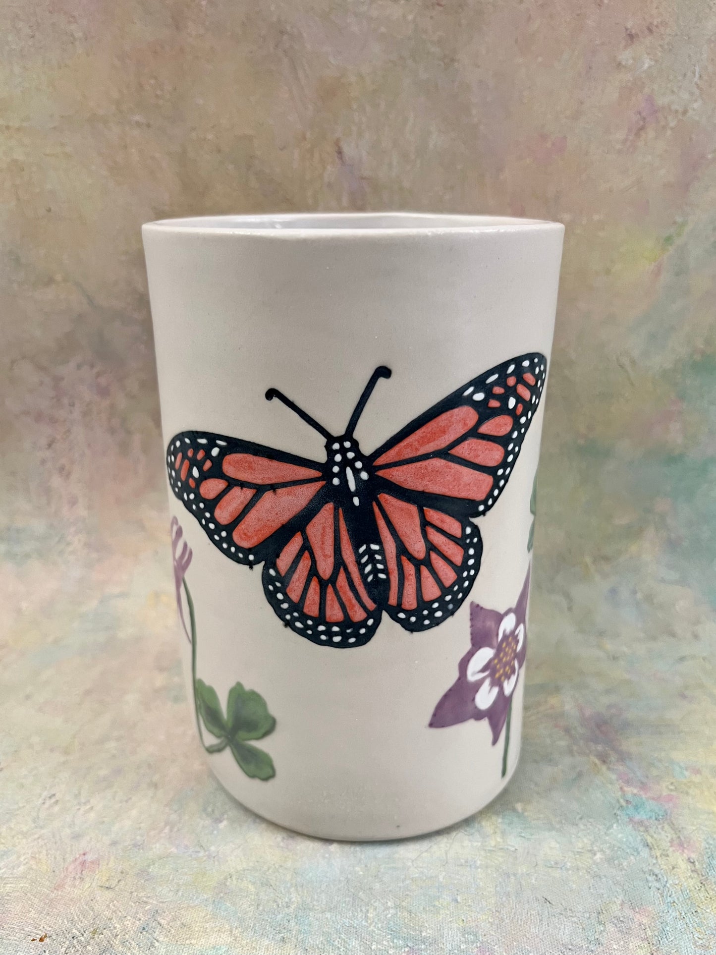 Pollinator Flower Crock