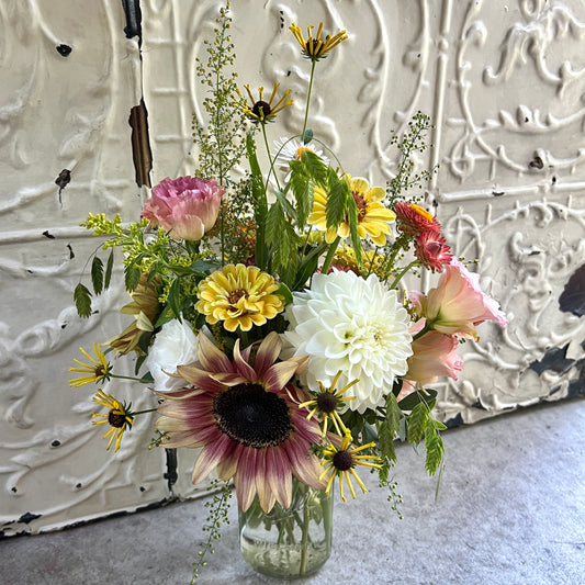 Mason Jar Arrangement