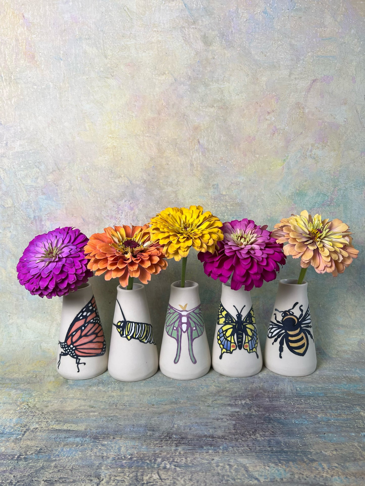 Garden Friends Bud Vase