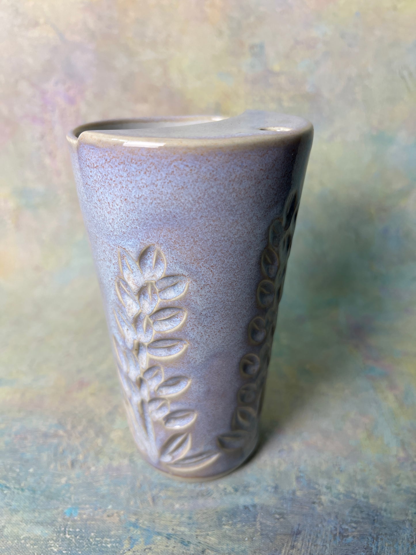 Carved Travel Mug