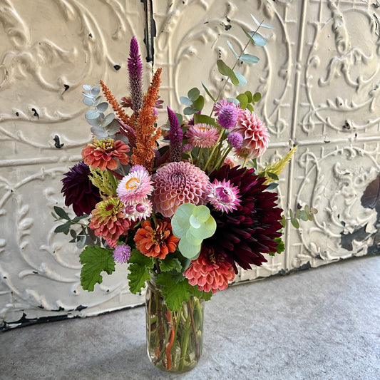 Mason Jar Arrangement