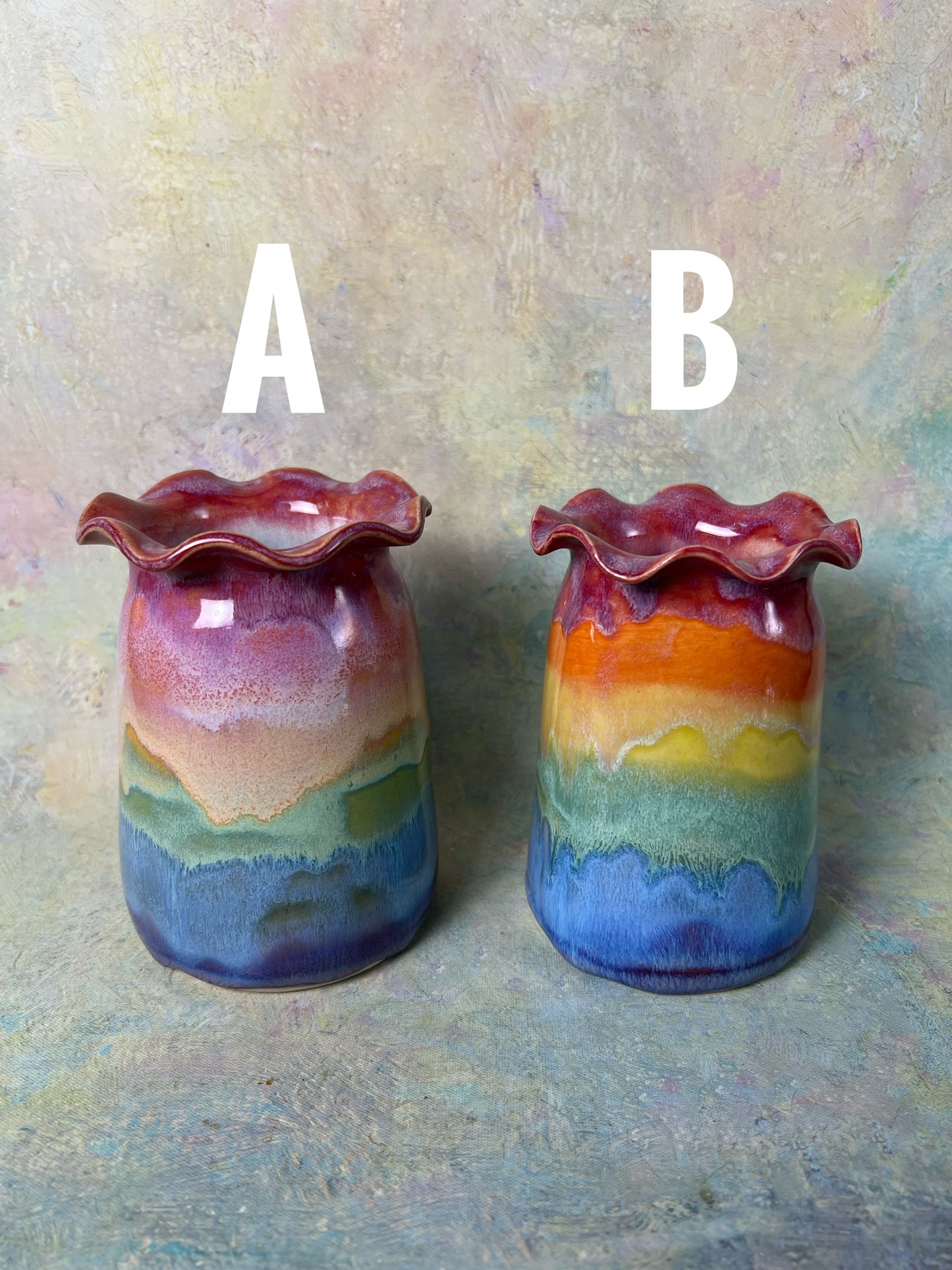 Ruffle Vase