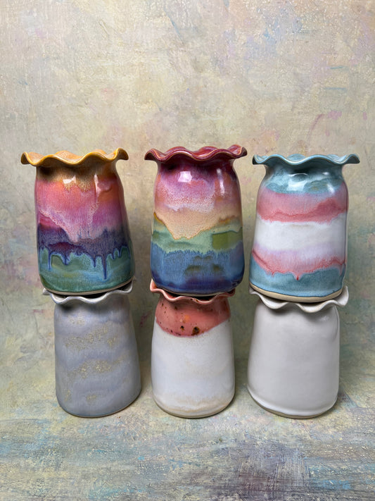 Ruffle Vase