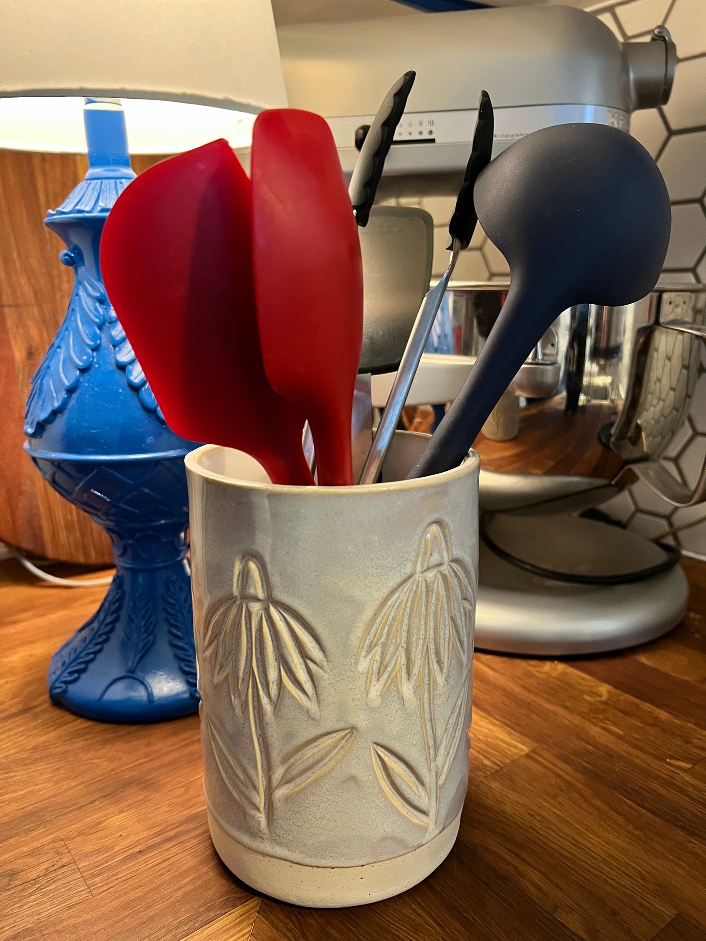 Coneflower Crock Vase