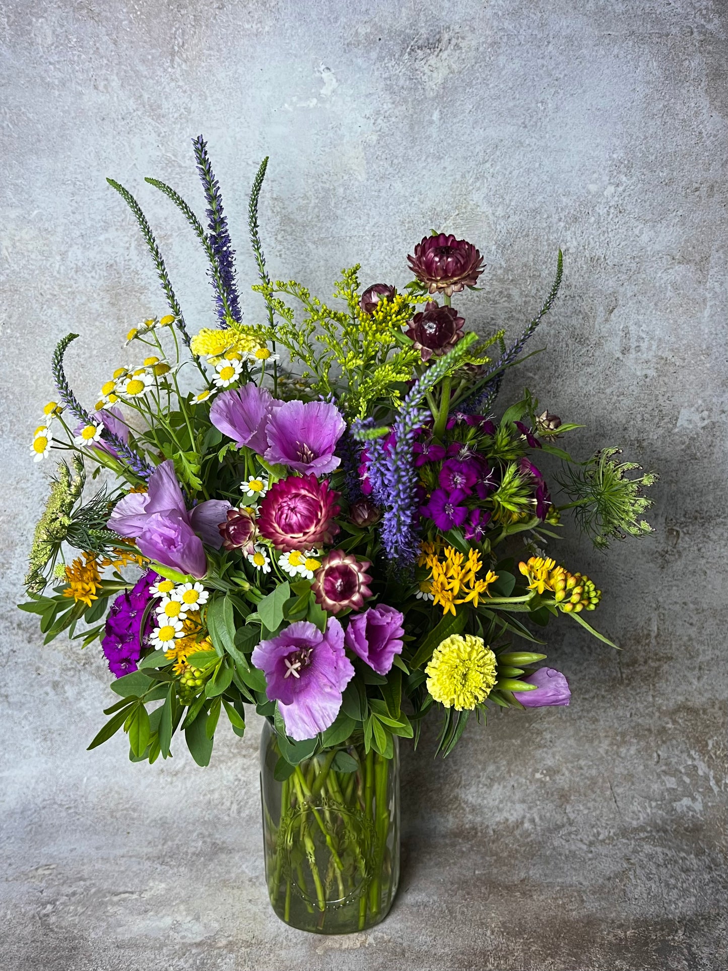 Mason Jar Arrangement