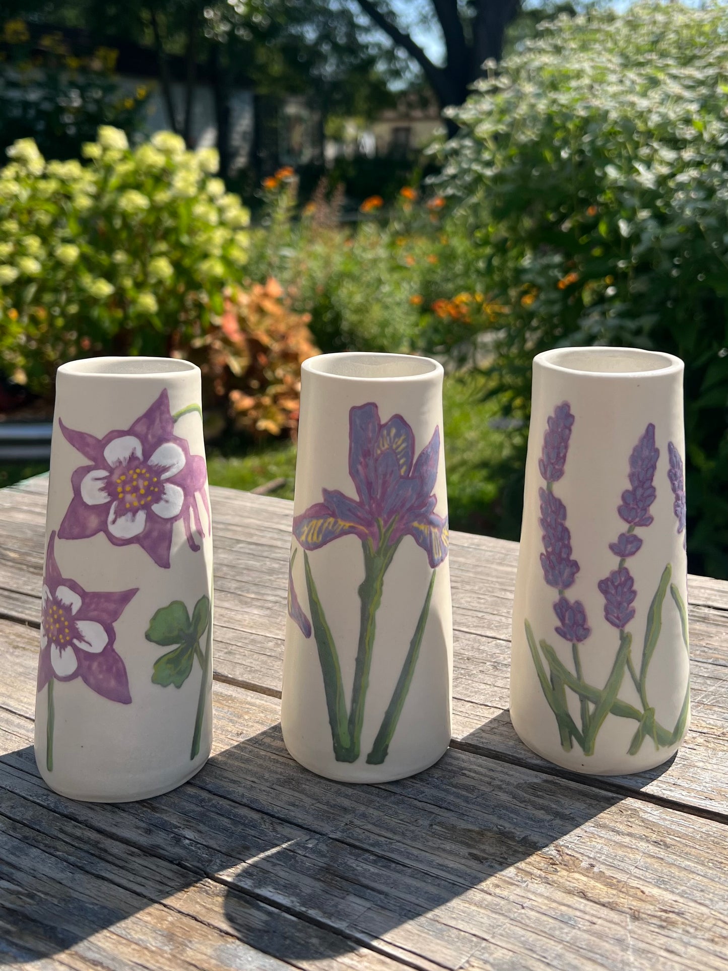 Garden Blooms Bud Vase
