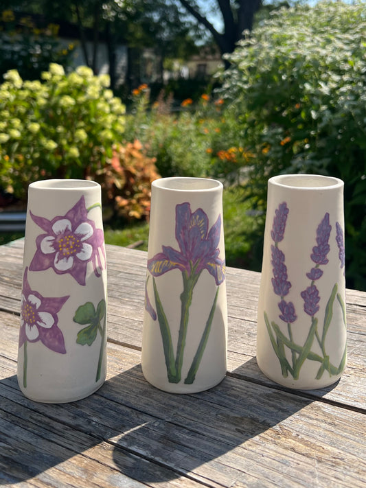 Garden Blooms Bud Vase
