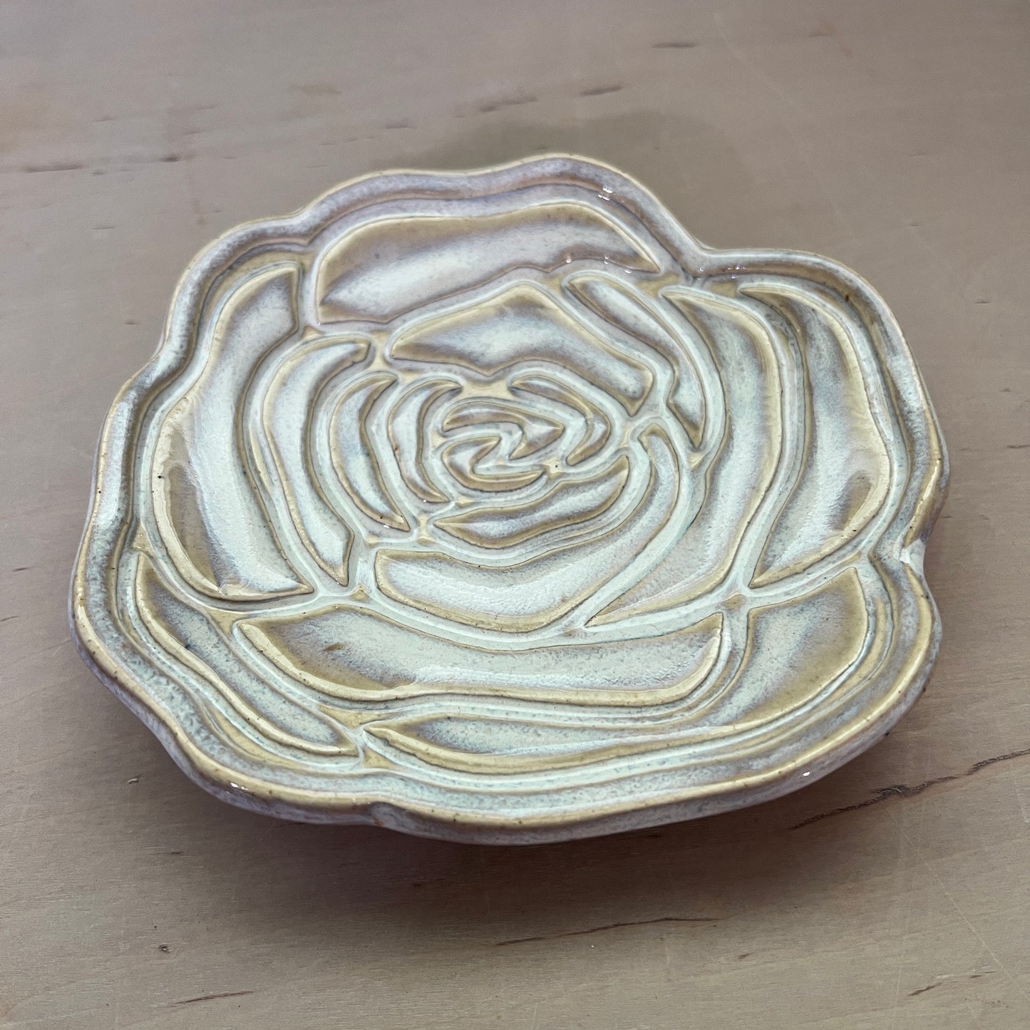 Rose Snack Plate