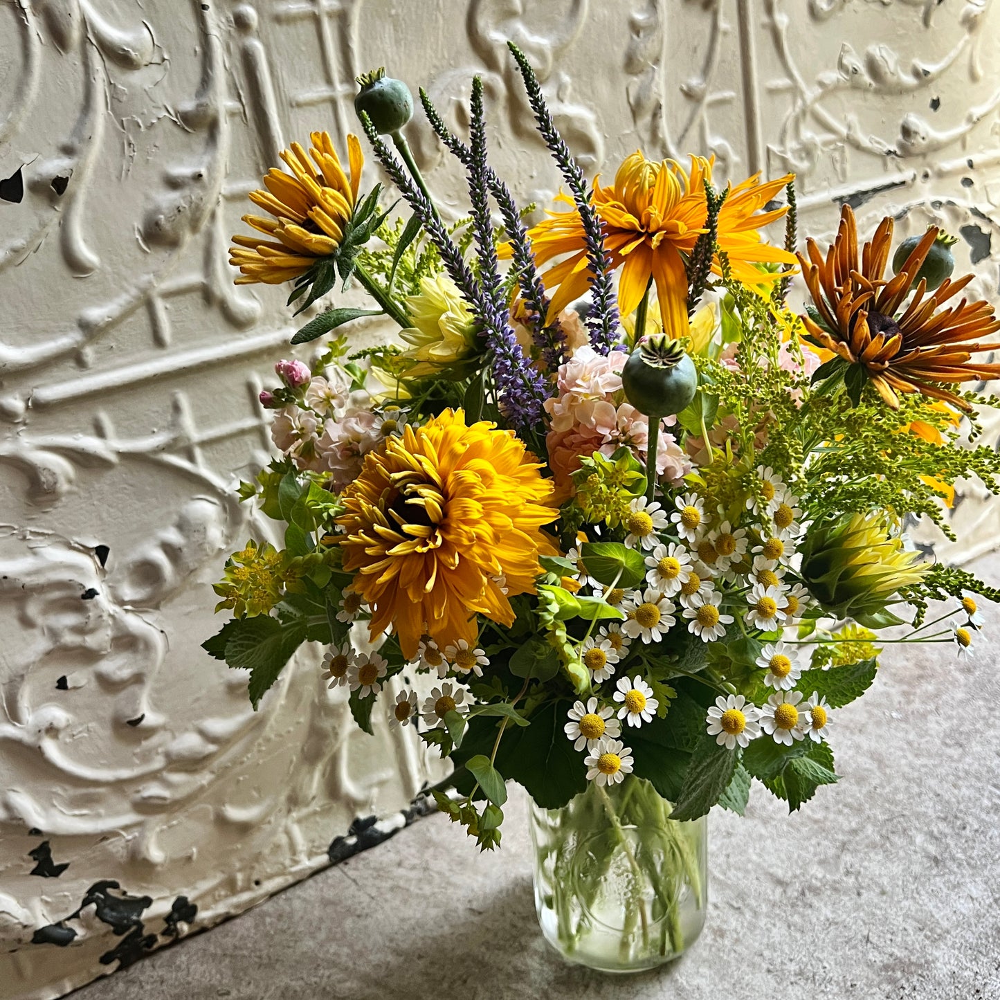 Mason Jar Arrangement